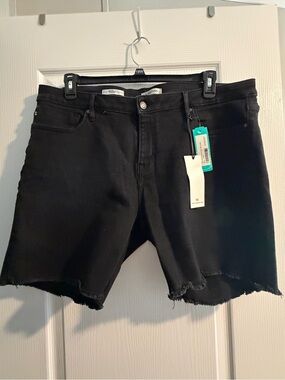 NWT Vigoss Black Denim Shorts